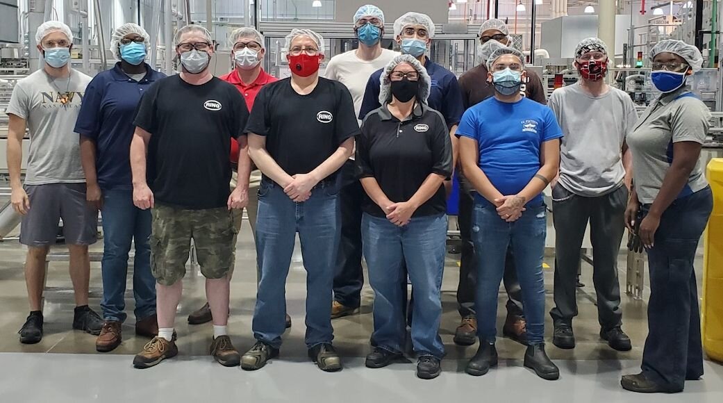 Ring Little Rock Plant’s Third Shift Team.