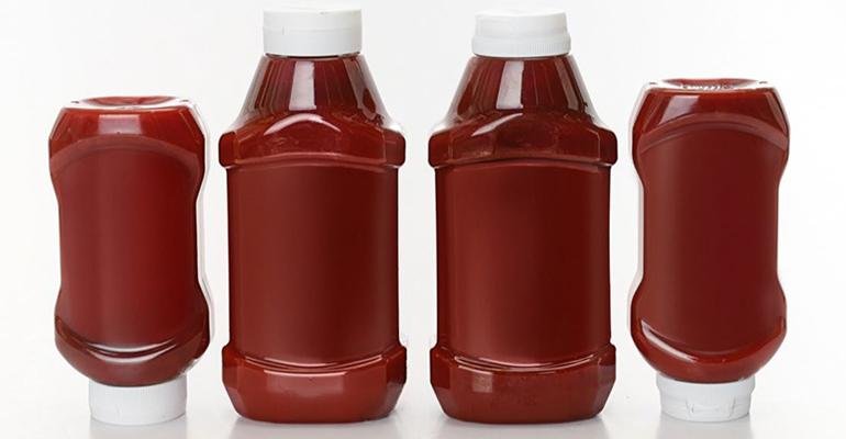 Ketchup bottles